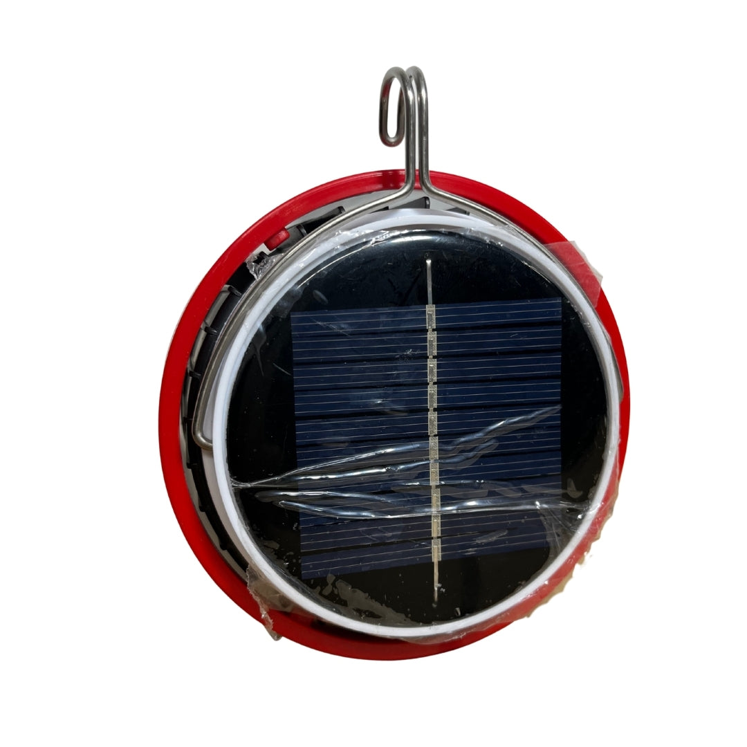 Lámpara LED con Panel Solar y Recargable