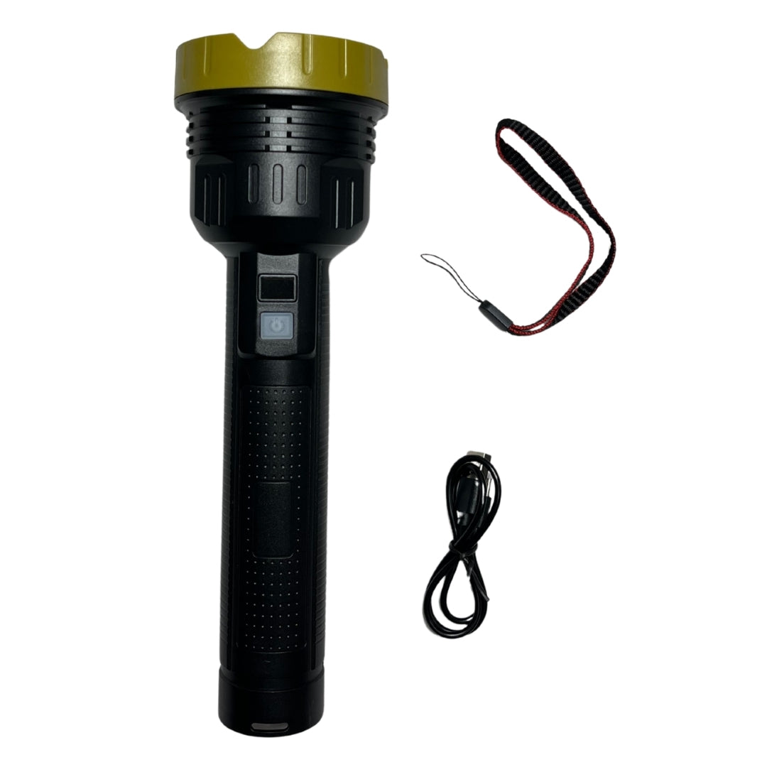Linterna LED Recargable con Cable USB