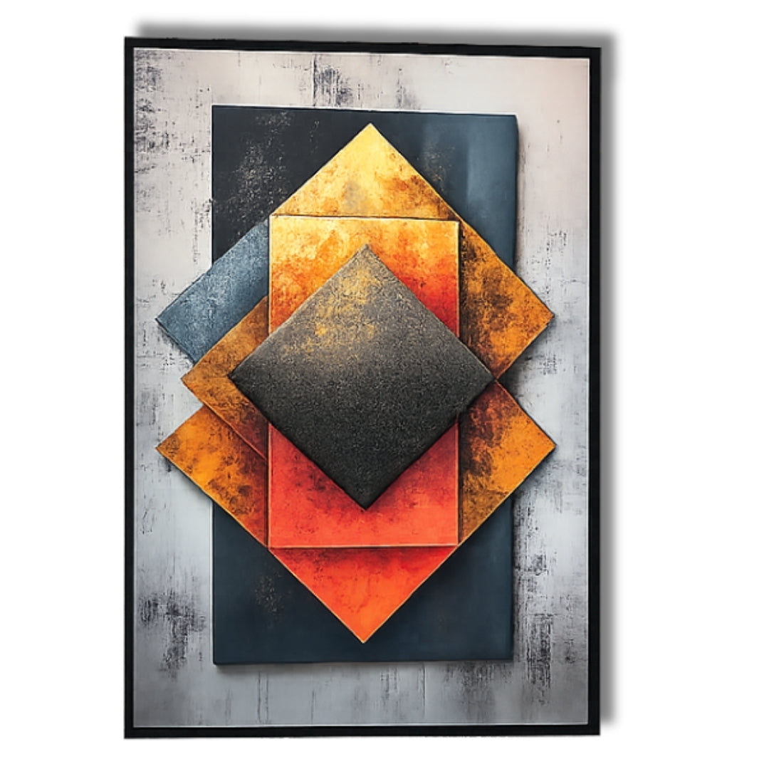 Cuadro Decorativo Moderno (70 X 50cm)