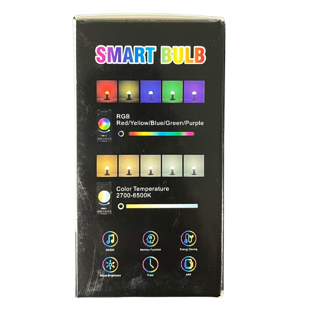 Bombillo Inteligente LED RGB WiFi